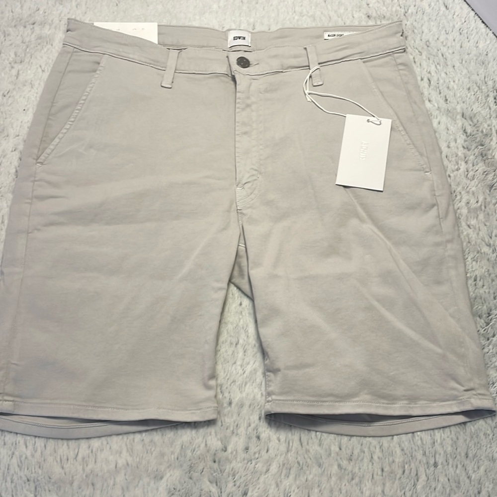 ⭐️NWT (118$) EDWIN endurance mason short slim chino in stone SZ 32